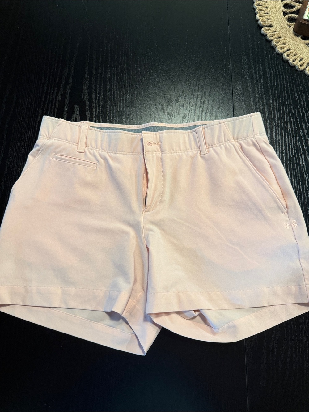 Women's Light Pink Under Armour Golf Short